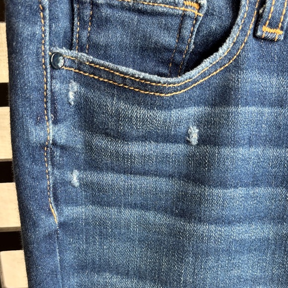 💙PAIGE Verdugo Ultra Skinny Dark Blue Stretch , Cotton blend Jeans Size 28💙 - Picture 4 of 17